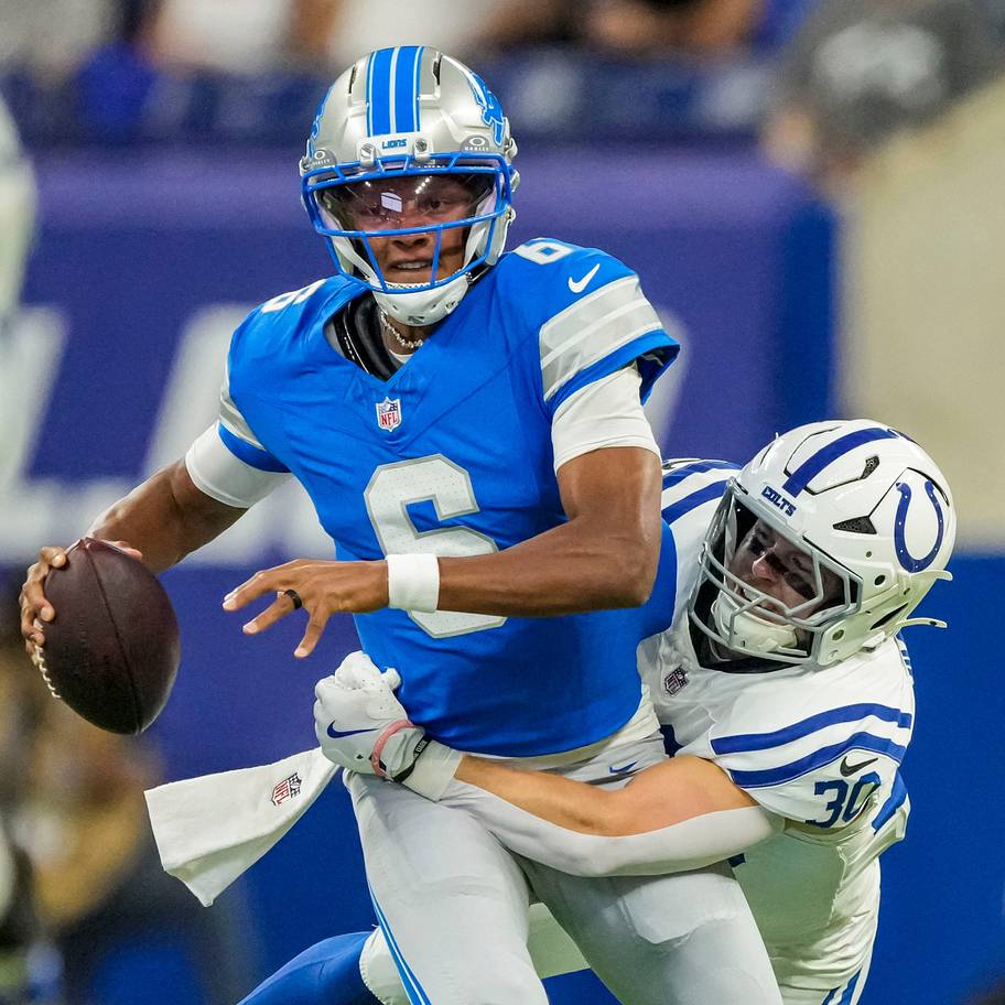 Detroit Lions quarterback Josh Dobbs