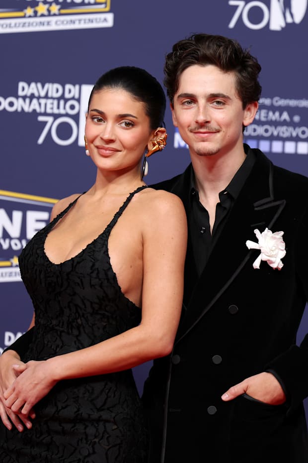 Kylie Jenner and Timothée Chalamet