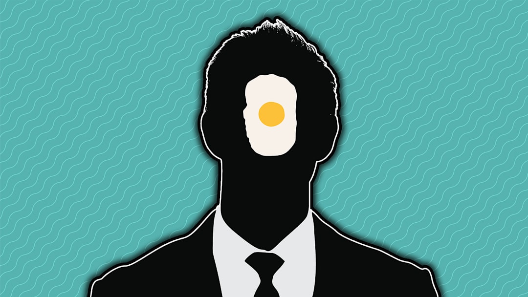 He clearly has egg on his face. He clearly has egg on his face.