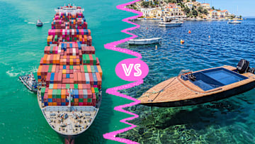 One of the biggest differences between a ship and a boat is size—but it’s not the only one.