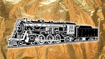 Railroads played a big part in the Gilded Age.