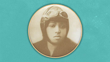 Bessie Coleman, American aviator.
