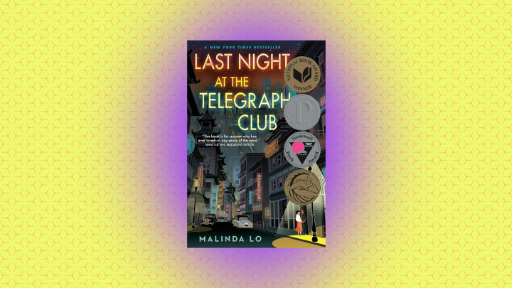 Banned books: Last Night at the Telegraph Club by Malinda Lo cover