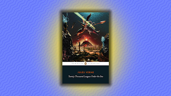 The cover of Jules Verne’s ‘Twenty Thousand Leagues Under the Sea.’