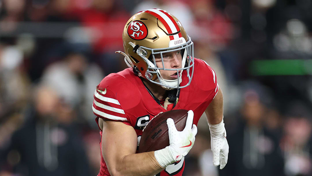 San Francisco 49ers running back Christian McCaffrey