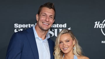 Rob Gronkowski and Camille Kostek
