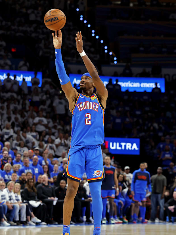 Thunder guard Shai Gilgeous-Alexander