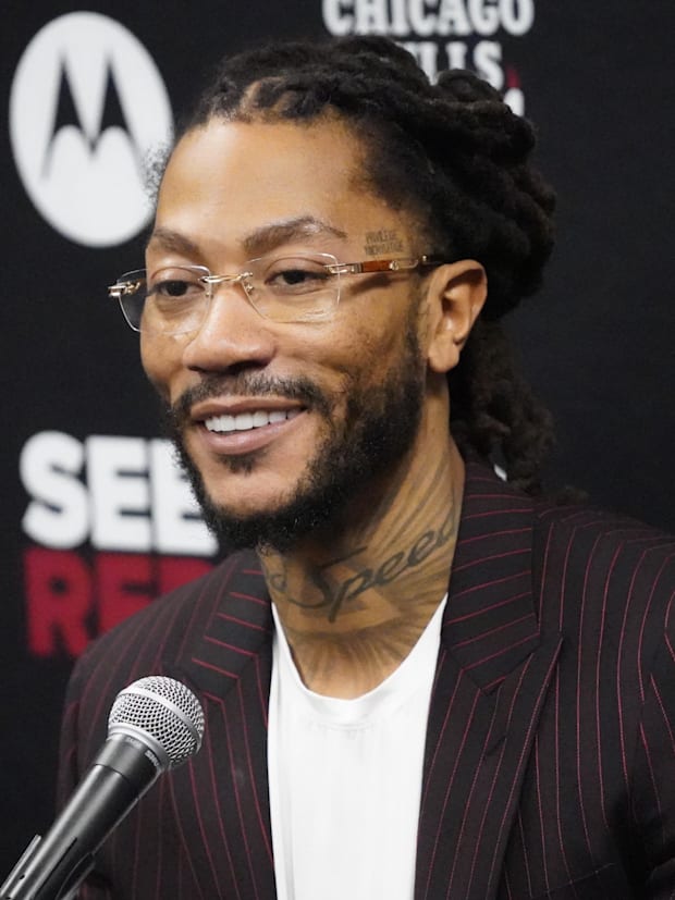 Chicago Bulls and New York Knicks former player Derrick Rose