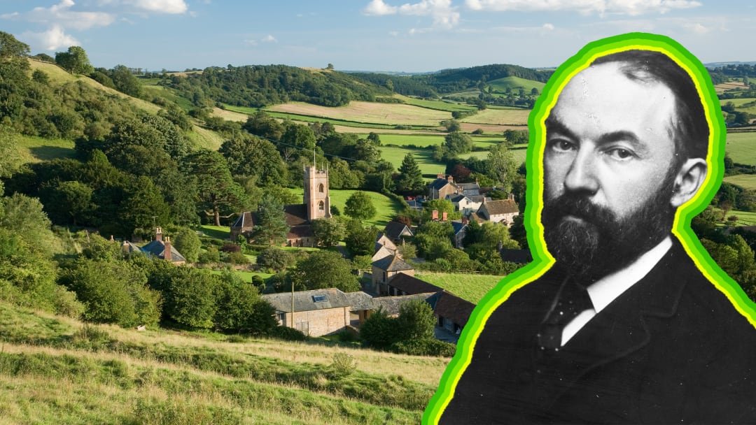 Thomas Hardy and his beloved English countryside.
