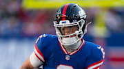 New York Giants quarterback Jaxson Dart will not play Sunday against the Packers