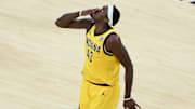 Indiana Pacers forward Pascal Siakam on Jun 19, 2025.