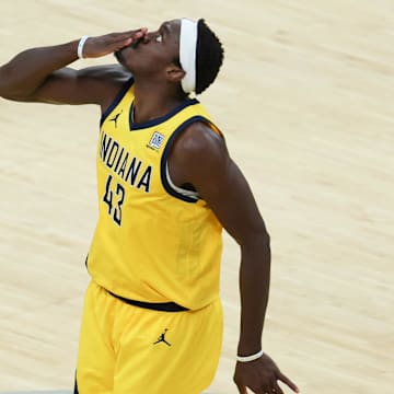 Indiana Pacers forward Pascal Siakam on Jun 19, 2025.