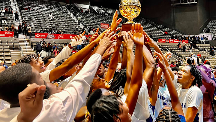 Meridian defeated Clinton Arrows for the Class 7A boys championships last March. Meridian defeated Clinton Arrows for the Class 7A boys championships last March.