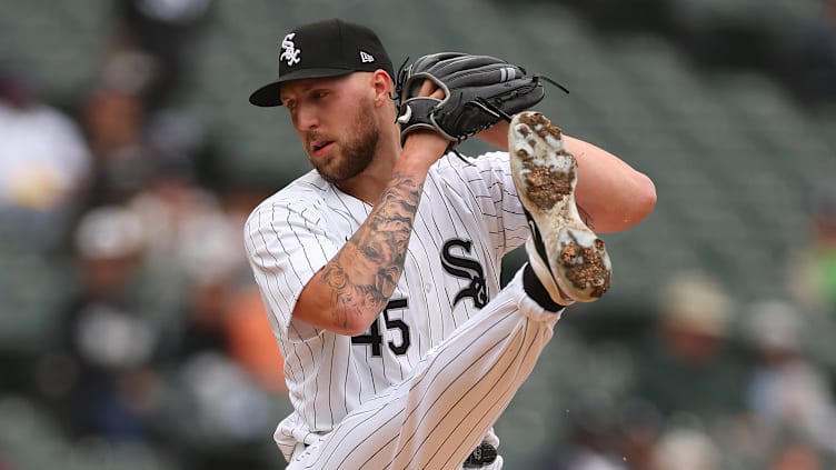 Chicago White Sox pitcher Garrett Crochet