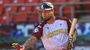 Oswaldo Arcia es figura de los Leones del Caracas 
