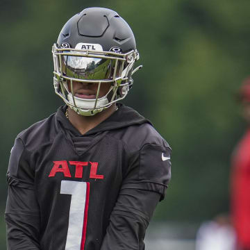 Atlanta Falcons wide receiver Darnell Mooney is off to a fast start in his new uniform.