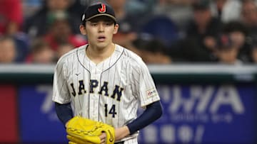 Roki Sasaki takes the mound in the World Baseball Classic Semifinals: Mexico v Japan