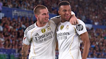 Franco Mastantuono et Kylian Mbappé ont été remplacés hier lors de la rencontre face à Villarreal.