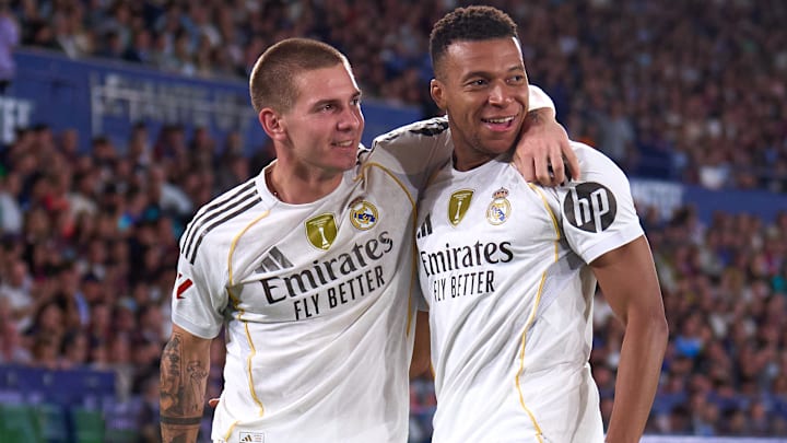 Franco Mastantuono et Kylian Mbappé ont été remplacés hier lors de la rencontre face à Villarreal.