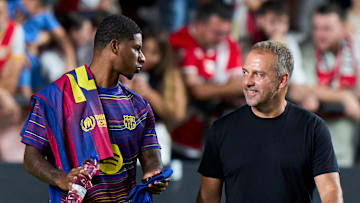 Hansi Flick hält an seinen Disziplinarstrafen fest - diesmal erwischte es Marcus Rashford.