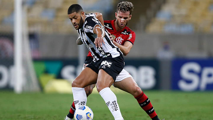 Rivais na Libertadores deste ano, Flamengo e Atlético-MG se reencontram novamente Rivais na Libertadores deste ano, Flamengo e Atlético-MG se reencontram novamente