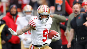 San Francisco 49ers wide receiver Skyy Moore (9)