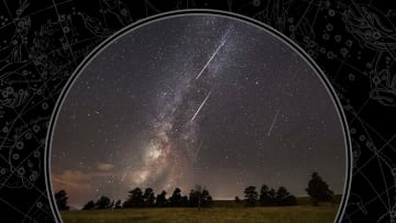 The Leonid meteor shower becomes a meteor storm every 33 years.