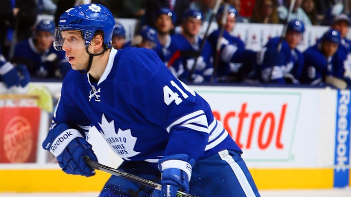 The Senators signed former Toronto Maple Leafs forward to PTO