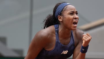 Gauff is through to the French Open semifinal for the second consecutive year. 