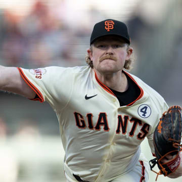 The Giants are favored at home with Logan Webb on the mound.
