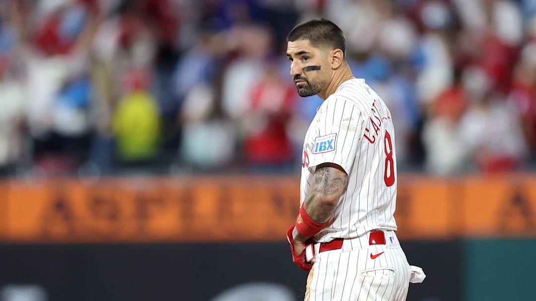 Phillies right fielder Nick Castellanos may have played his final game with the team Phillies right fielder Nick Castellanos may have played his final game with the team