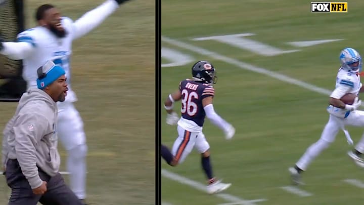 Antwaan Randle El was absolutely loving his protegee's long score. Antwaan Randle El was absolutely loving his protegee's long score.