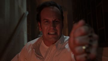 PATRICK WILSON as Ed Warren and in New Line Cinema’s horror film “THE CONJURING: THE DEVIL MADE ME DO IT,” a Warner Bros. Pictures release. Courtesy of Warner Bros. Pictures