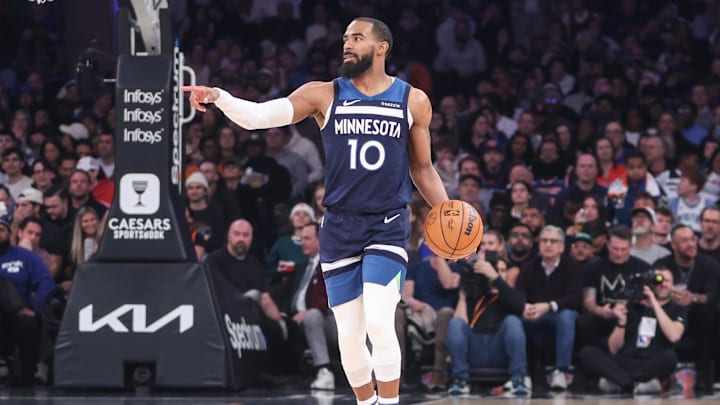 Minnesota Timberwolves guard Mike Conley is a solid prop target on Monday.