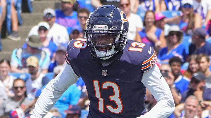 Chicago Bears wide receiver Keenan Allen. Chicago Bears wide receiver Keenan Allen.