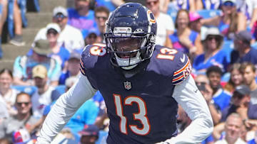 Chicago Bears wide receiver Keenan Allen (13) at Highmark Stadium. 