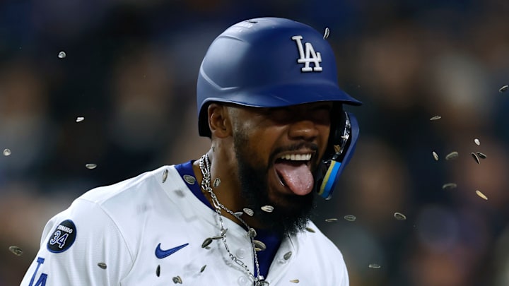 Los Angeles Dodgers outfielder Teoscar Hernandez