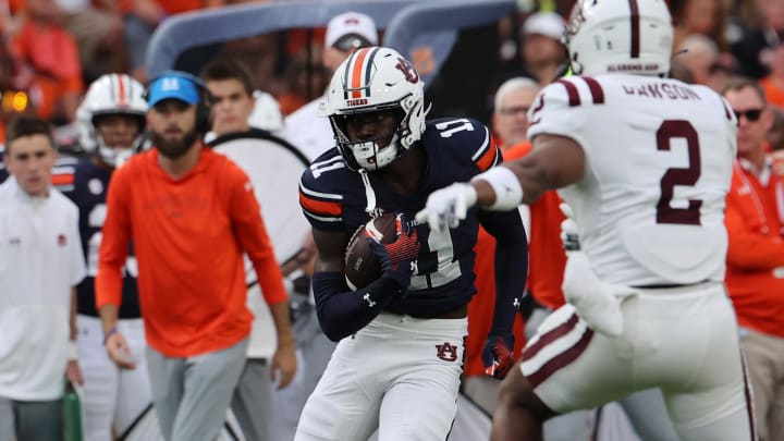 Auburn Tigers wide receiver Malcolm Simmons scored two touchdowns in his debut, but it was close to being just one.