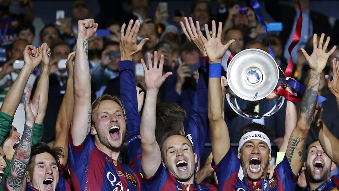 FC Barcelona last won the Champions League 10 years ago 