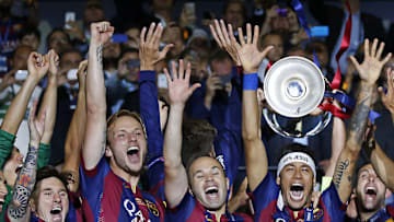 FC Barcelona last won the Champions League 10 years ago 