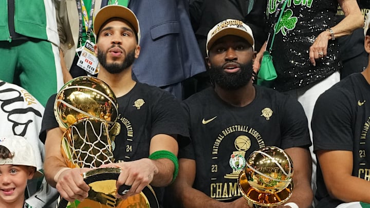 Boston Celtics, Jayson Tatum, Jaylen Brown.