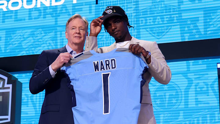 Cam Ward fue elegido con el primer pick en el Draft de la NFL de 2025, y jugará con los Tennessee Titans	