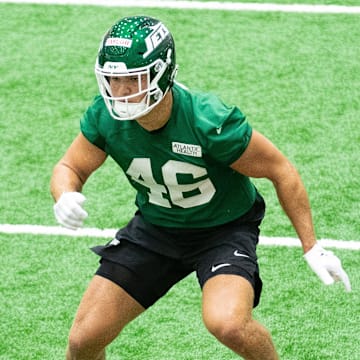 Jets TE Mason Taylor has sleeper appeal for fantasy managers in both redraft and rookie-only dynasty leagues.