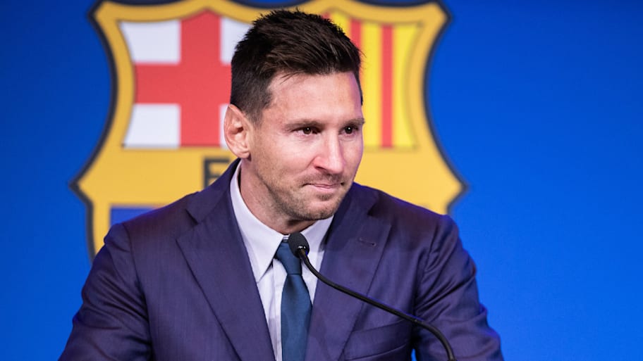 Messi's Barcelona departure was a tearful one.