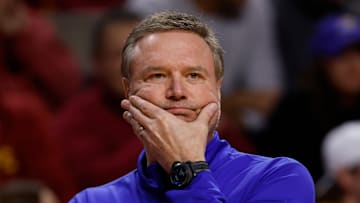 Kansas basketball head coach Bill Self