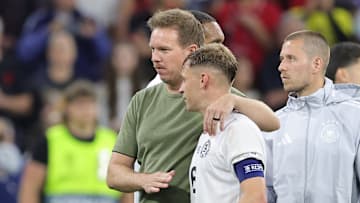 Kapitän Kimmich und Trainer Nagelsmann Kapitän Kimmich und Trainer Nagelsmann