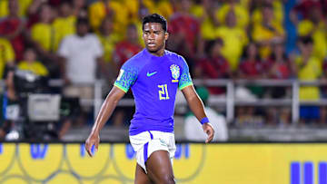 Endrick a fait ses débuts avec la sélection brésilienne