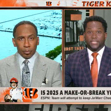 Stephen A. Smith, Harry Douglas and Shannon Sharpe discuss the Cincinnati Bengals on ‘First Take.'