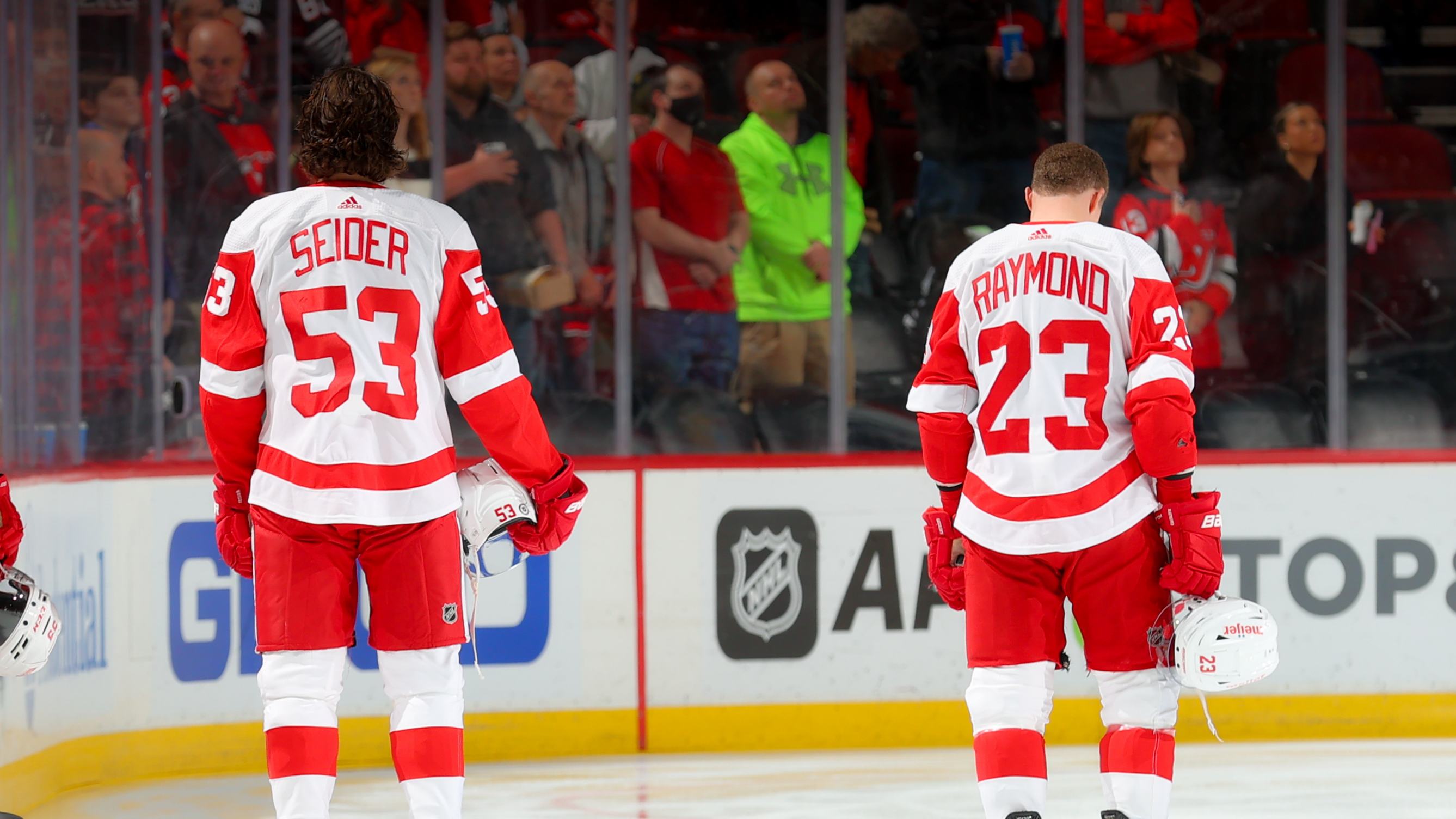 Detroit Red Wings as MCU characters Lucas Raymond & Moritz Seider