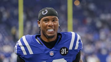 Adonai Mitchell of the Indianapolis Colts